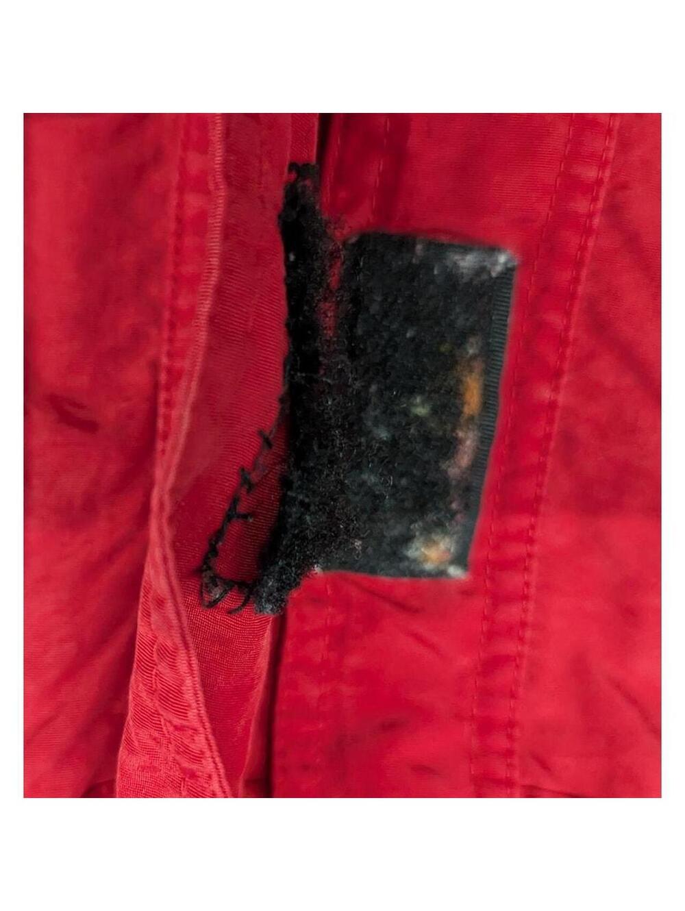 Vintage 90s Chaps Ralph Lauren Red Heavy Anorak Jacket - Picture 7 of 7